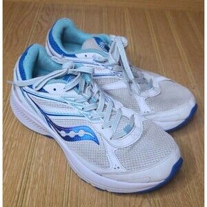 Saucony Womens Cohesion 14 S10630-4 Lace Up Navy Running Shoes Size US 7